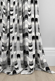 Castillo Velvet, Illusion - Made to Measure Curtain